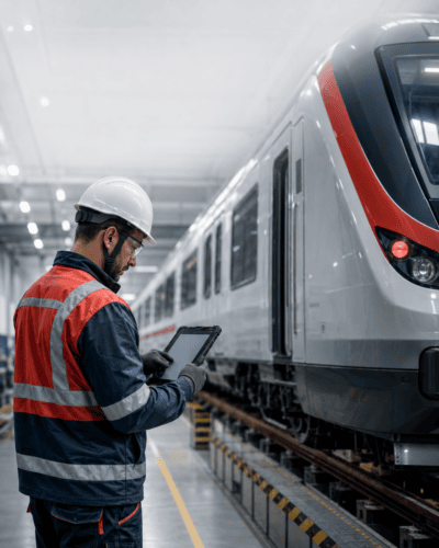 Sichere mobile Instandhaltung mit Insight Mobile: Digitale Checklisten und geführte Abläufe unterstützen nachvollziehbare Inspektionen.