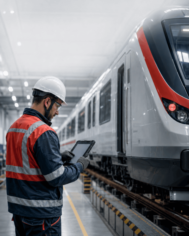 Sichere mobile Instandhaltung mit Insight Mobile: Digitale Checklisten und geführte Abläufe unterstützen nachvollziehbare Inspektionen.